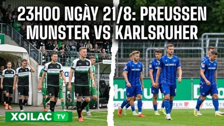 Tổng quan phong độ hai đội Preussen Munster và Karlsruher