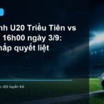Cầu thủ trẻ U20 Triều Tiên và U20 Iran tranh chấp bóng ở khu vực trung tuyến